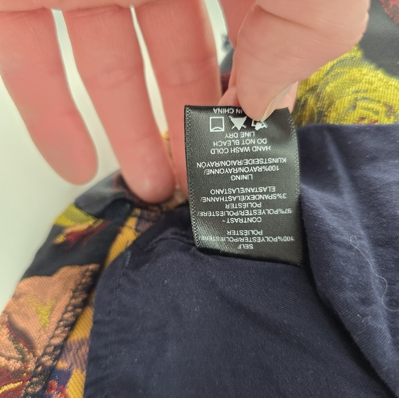 Sunday in Brooklyn Blue and‎ Pink Floral Camisole Sleeveless Top Sz S - Picture 6 of 9